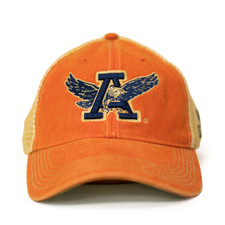 orange eagle A trucker cap